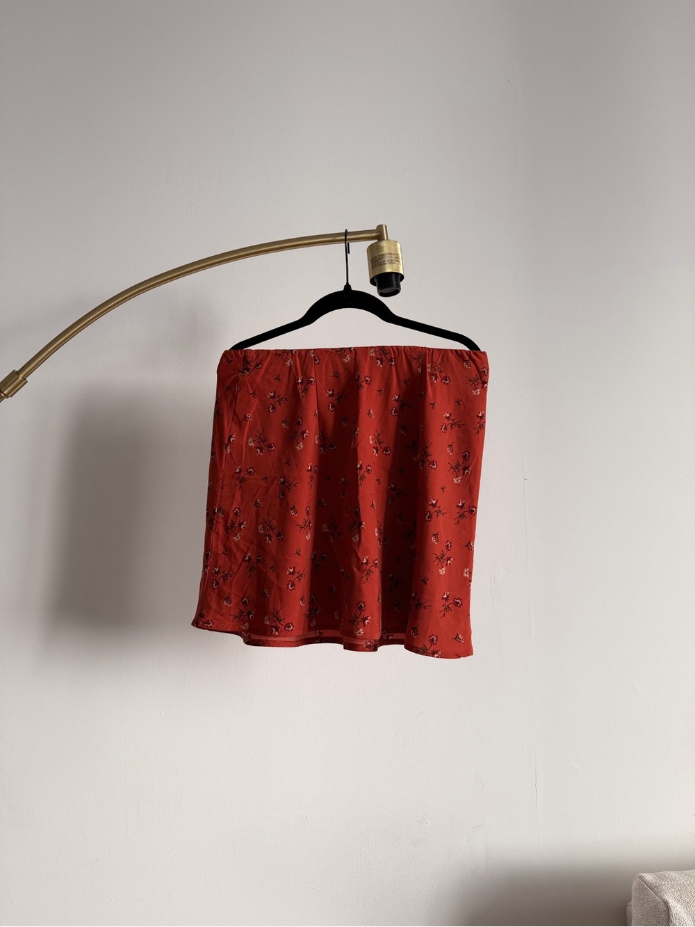 Hollister A-line High Rise Floral Skirt